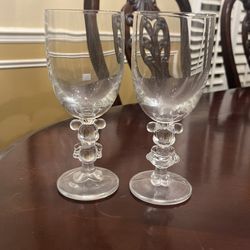 Disney Mickey & Minnie Wine Glasses