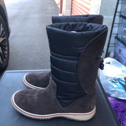 Easy Spirit Ontrend2 887978 Women’s Brown Black Ankle Boots Size 8M