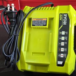 Brand New RYOBI 40V Lithium -lon Fast Charger