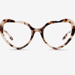 Heart Ivory Tortoise Eyeglasses