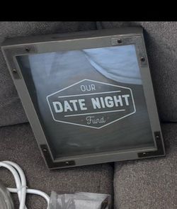 Our Date Night Fund Shadow Box