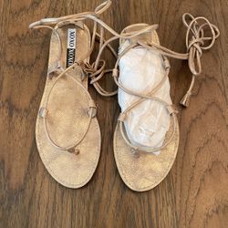 Women’s Lace Up Gladiator Sandals Size 8.5