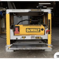 DeWalt 12-1/2 Planer 