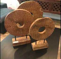 Teak wood decoration - outdoor - patio furniture decir