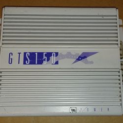 JBL GTS 150 2 Channel bridgeable Old School car amplifier 