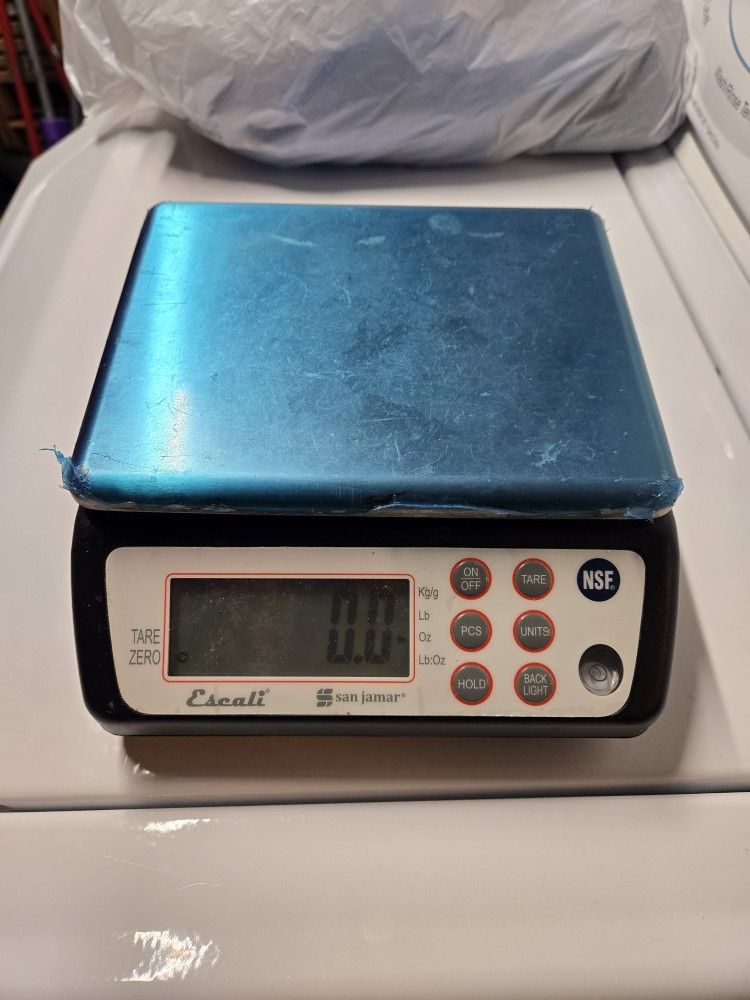 San Jamar Escali Digital Portion Control Kitchen Scale