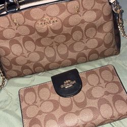 Coach Purse And Wallet 