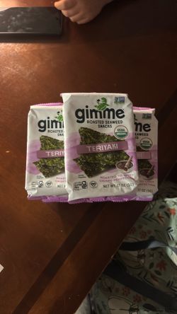 Teriyaki seaweed packs