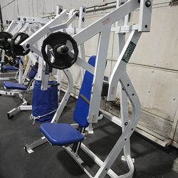 Hammer Strength Iso Bench Press Commercial Gym Equipment Plate Loaded Weight Machine