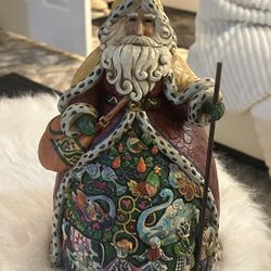 Rare 2005 Jim Shore “ My True Love Gave To Me” Santa Figurine 