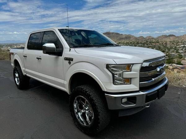 🎃🎃2015 FORD F-150 LARIAT👺5.0L V-8🎃4X4👻LIFTED CUSTOM WHEELS - $24,000 (🎃👻FRIENDLY NO PRESSURE DEALERSHIP- FAST AND EASY PURCHASE!)