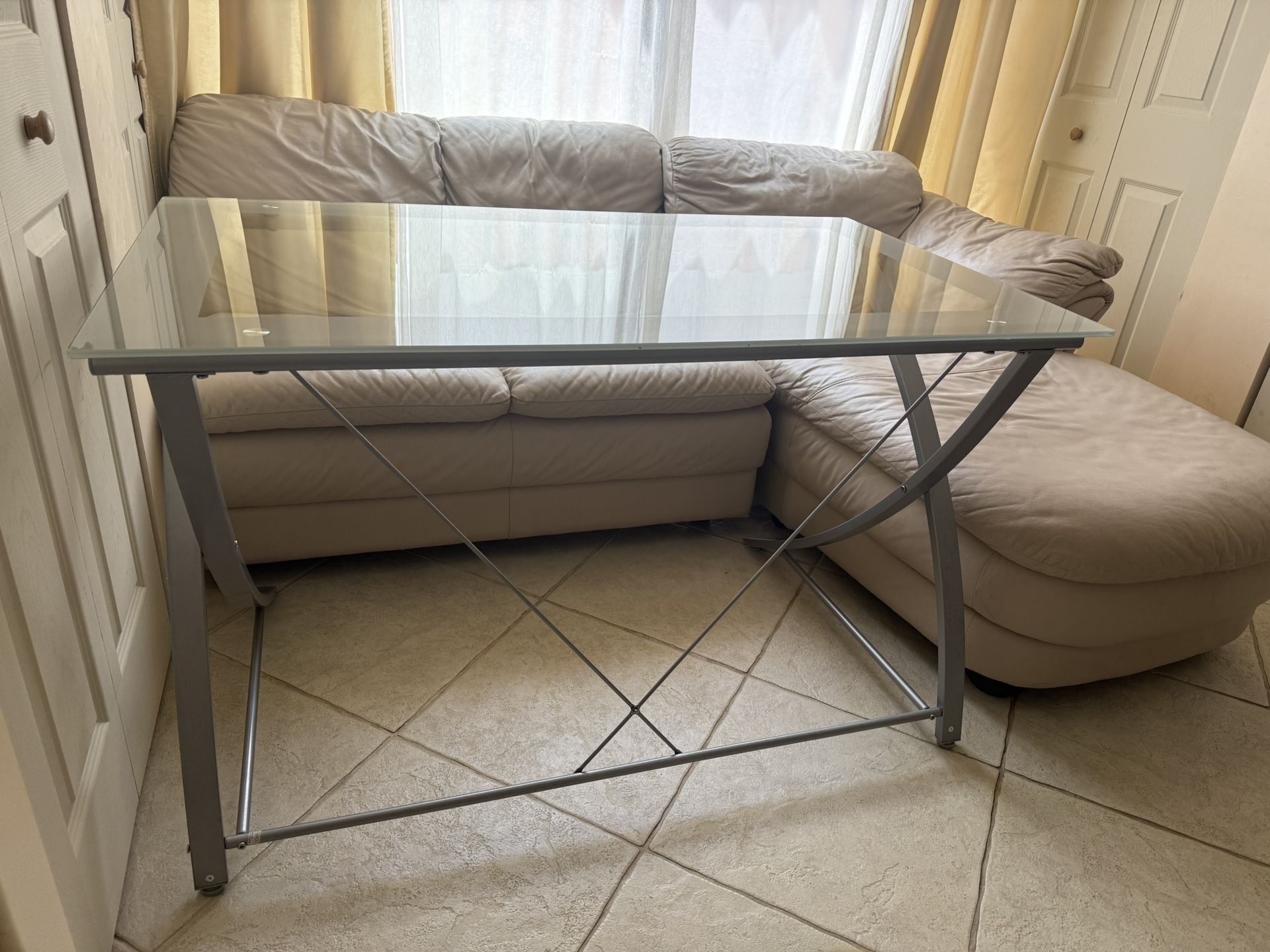 Glass table