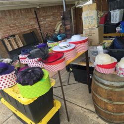 Bundle Of Hats With Boxs