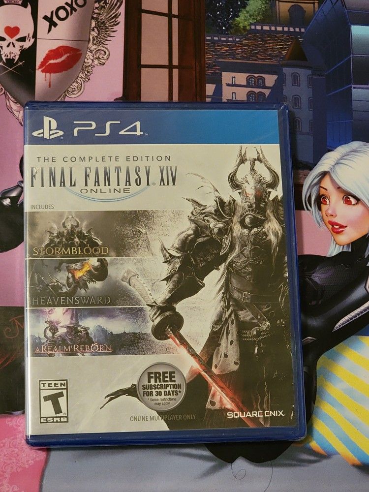 Final Fantasy XIV Online: Complete Edition (Sony PlayStation 4) 🌋🐢🌋
