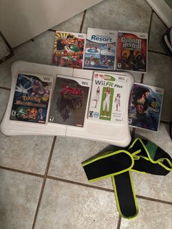 Wii games and accessories