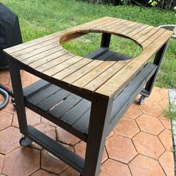 XL Big Green Egg Table! 