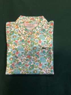 Girls Lacoste polo shirt size 12 100% cotton in excellent condition