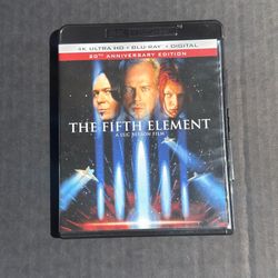 The Fifth Element, 20th Anniversary Edition, 2017 Sony 4K Ultra HD Bluray