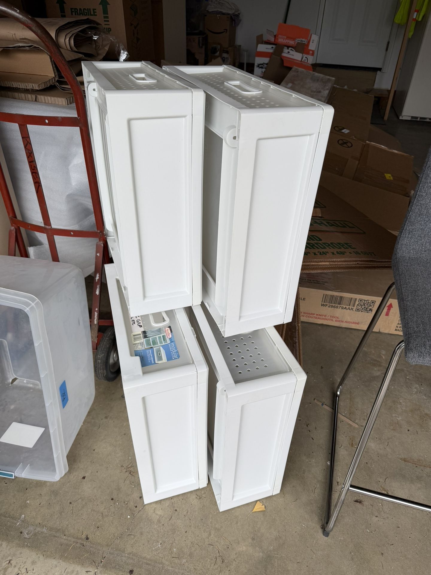 Plastic Stackable Drawers