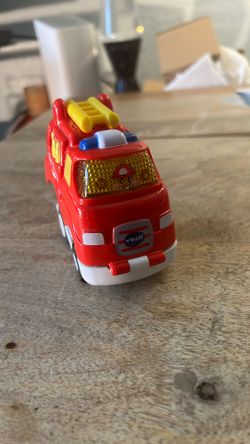 Vtech Go! Go! Smart Wheels Fire Truck Red Toy Car