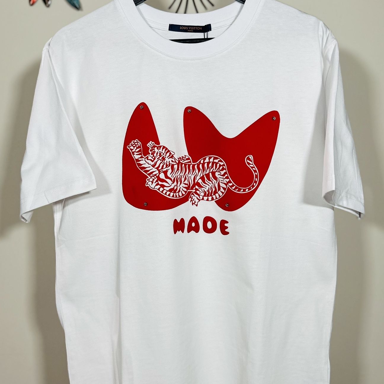 LOUIS VUITTON RED TIGER T-SHIRT, SS24 for Sale in Deerfield Beach 