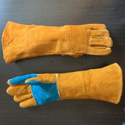 Insulated gloves, Welding, Thorn-proof, Animal Handling