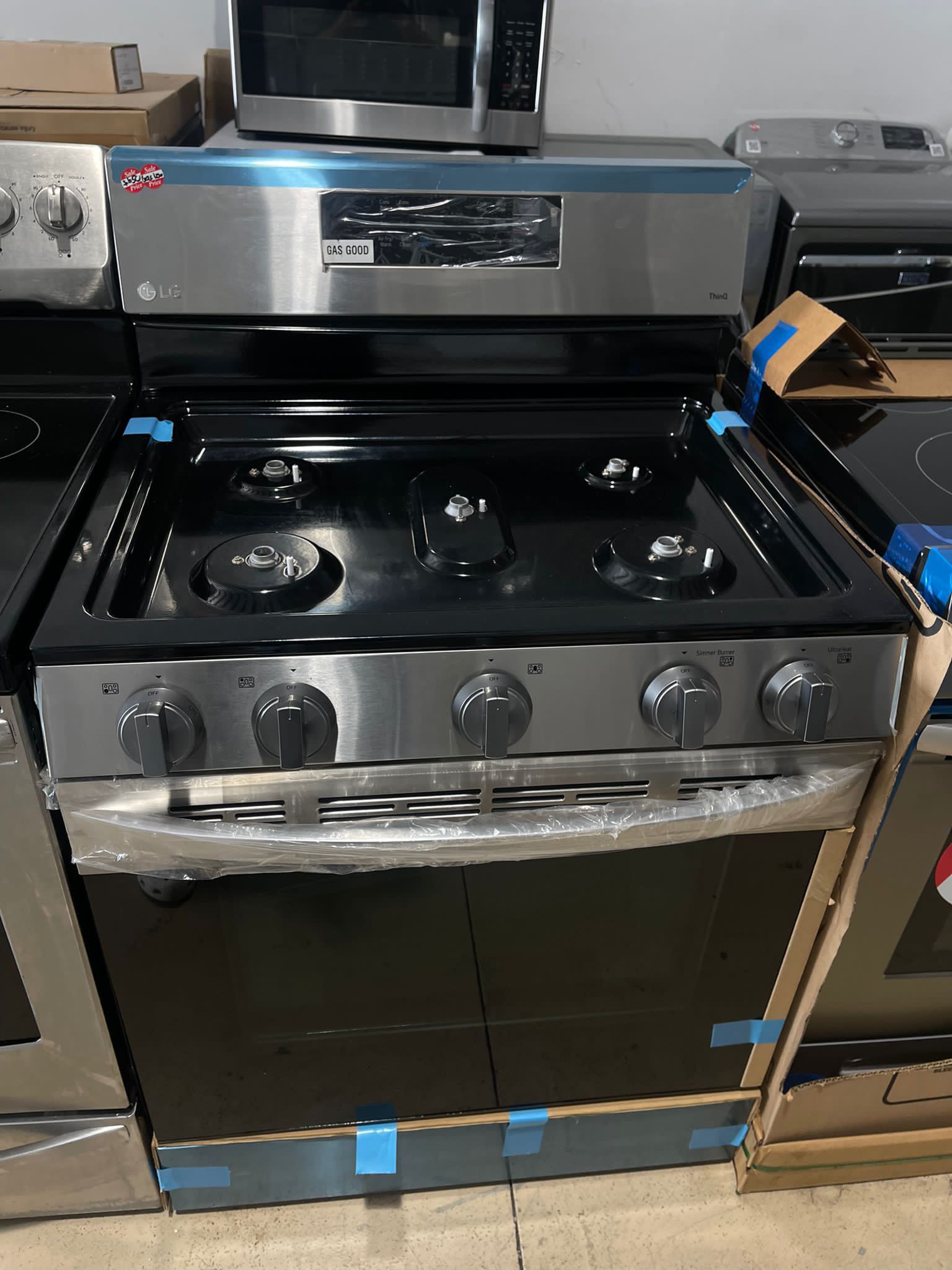 Gas Stove LG New WARRANTY INCLUDED