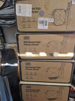 Electric Retractable Pressure Washer