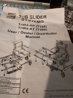 Tub slider