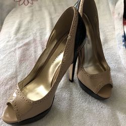 JustFab Patent Leather High Heels 