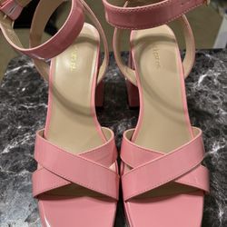 pink heels W.10