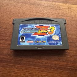 Mega Man Zero 3 GBA Gameboy Advance Cartridge