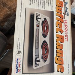 Two Range Electric Stove Top