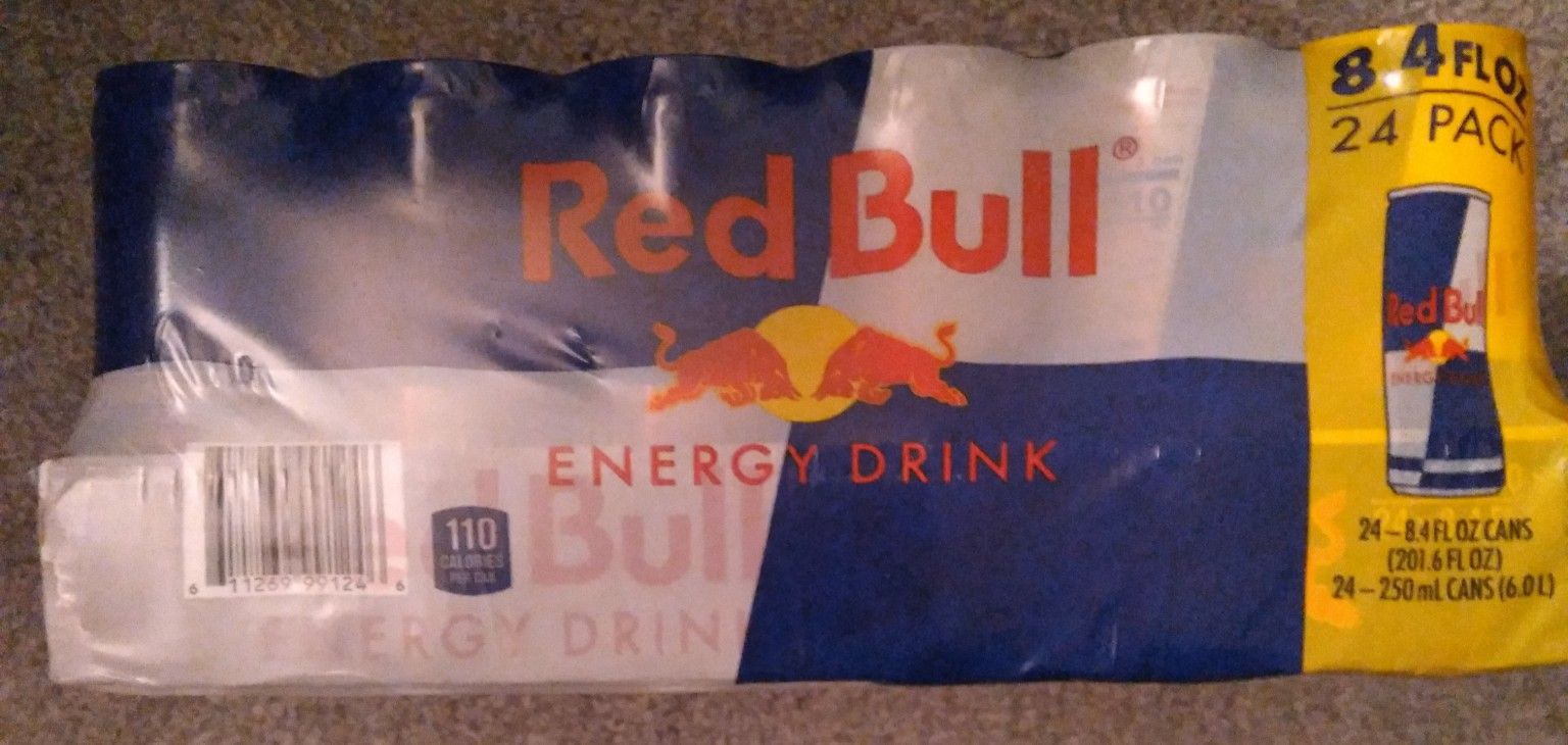 Case of Red Bull (24 cans, 8.4oz)