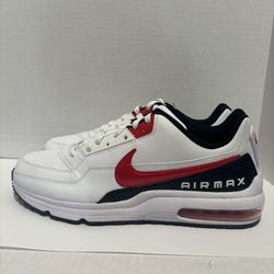 Men’s Nike Air Max LTD 3 White Red Black Size 13