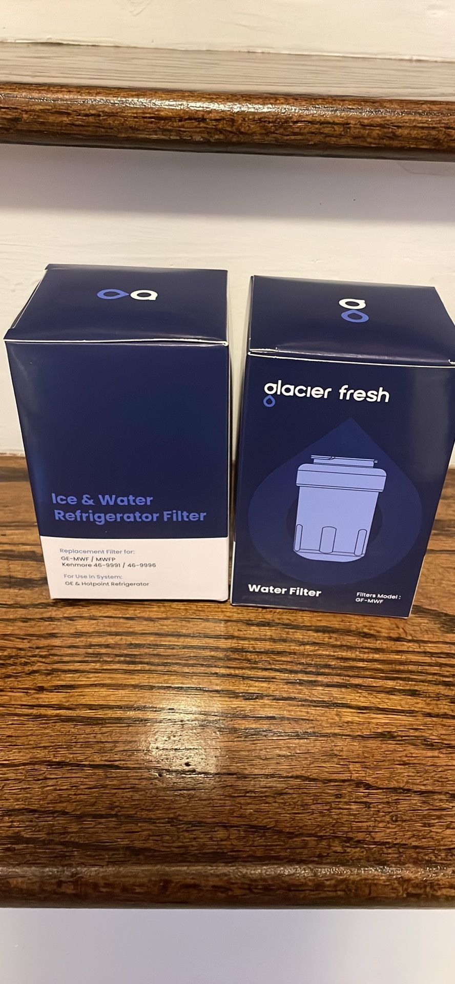 2 New Refrigerator Water Filters
