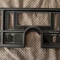 1(contact info removed) Buick Regal Grand National - Black Instrument Cluster Bezel