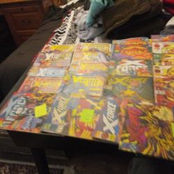 25  Original Xmen Series Comics Xforce And X Factor  Comics From93-96)Xmen. Marvel Comics Original Xmen 6