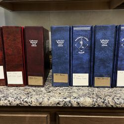 Collector’s Baseball card albums