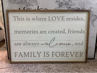 Sign, Wall Decor