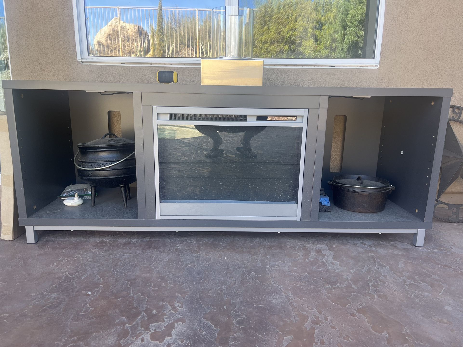 Electric Fireplace TV Stand