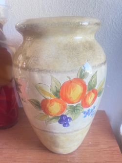 Beautiful 15”Tall Ceramic Vase/Planter