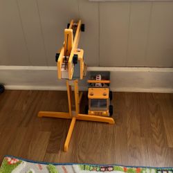 Construction Crane, Dumptruck, 3D Rug, And Pictures