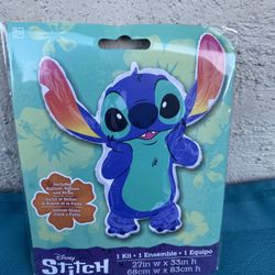 Disney Stitch Shaped Foil Balloon 27”x33”