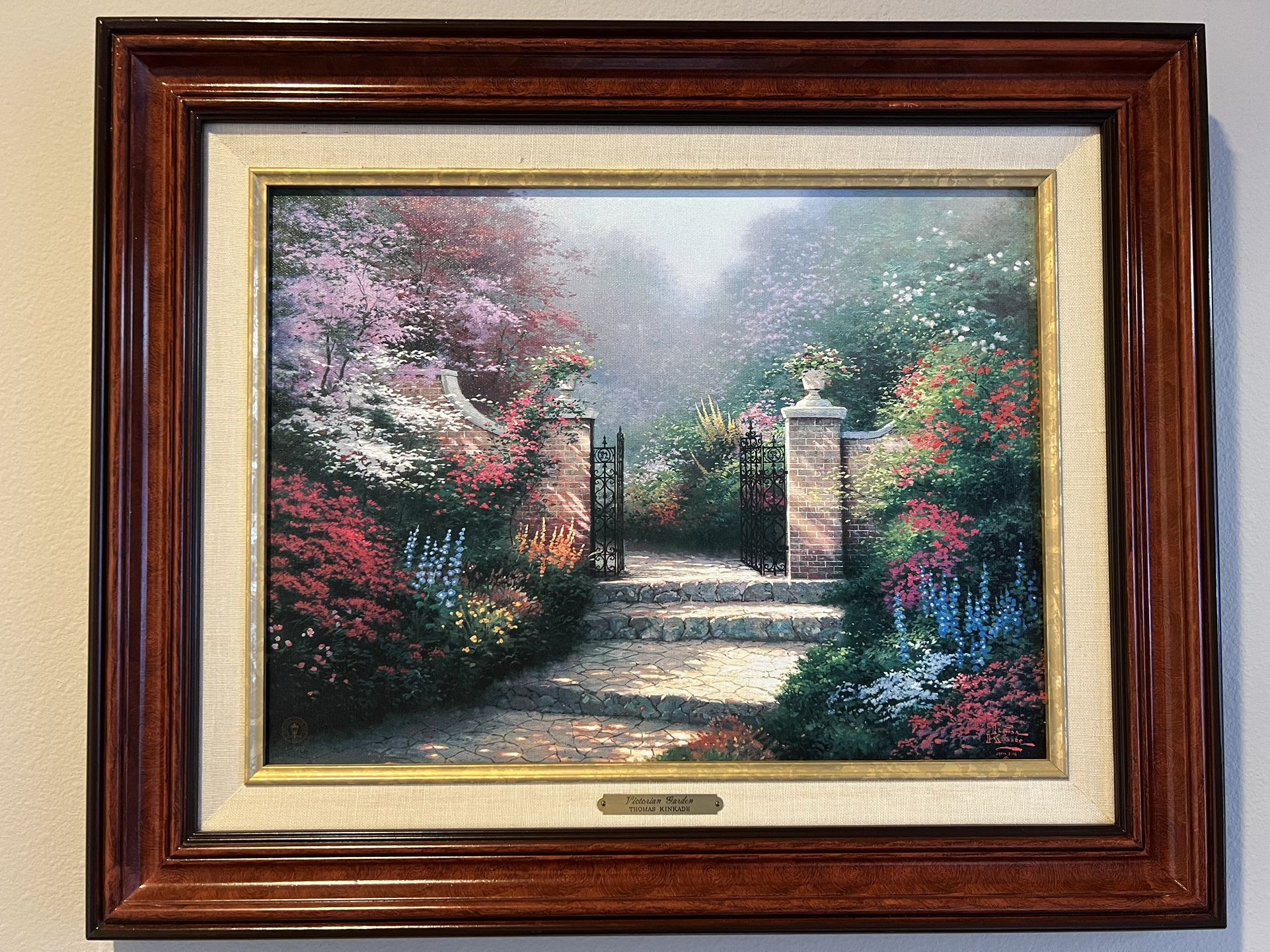 Thomas Kinkade Classic Collection Victorian Garden