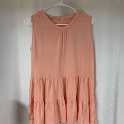 Medium Cute And Fresh Looking Peach Top
