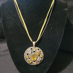 Lia Sophia " Mint Julep" Necklace 