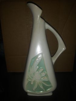 Roseville Silhouette ewer 717-10. Stunning.