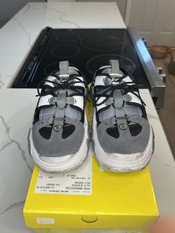 Onitsuka Tiger Dentigre Uncaged White Grey Sz 11 Japan Rare