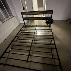 Queen Wooden Bed Frame